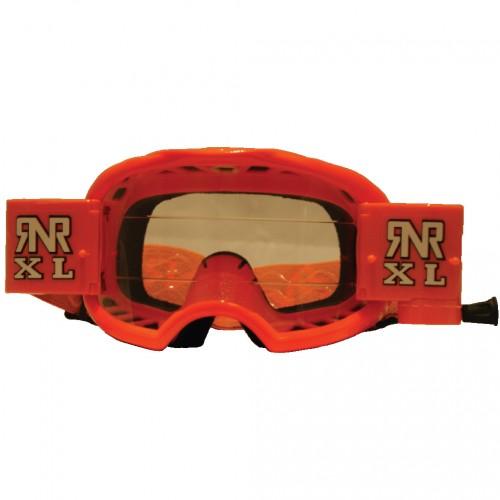 RNR COLOSSUS XL ROLL & TEAR OFF, NEON ORANGE GOGGLE, 36MM ROLL OFF, GX66XL