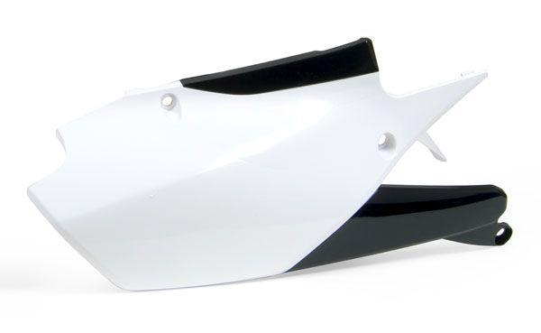 R-TECH WHITE/BLACK SIDE PANELS YAMAHA YZ450F 2018-2022, YZ250F 2019-2023