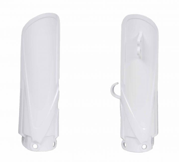 R-TECH WHITE LOWER FORK GUARDS YAMAHA YZ65 2018-2024