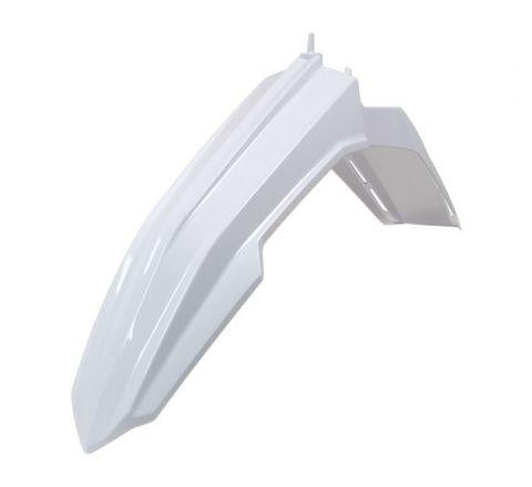 R-TECH WHITE FRONT FENDER SUZUKI RM-Z250 2019-2023 RM-Z450 2018-2023