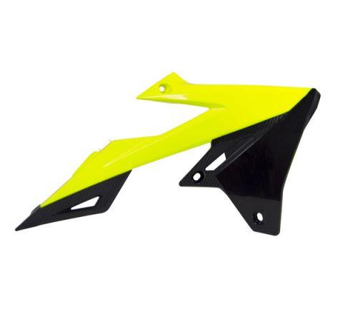 R-TECH NEON RADIATOR SCOOPS SUZUKI RM-Z250 2019-2023, RM-Z450 2018-2023