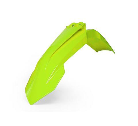 R-TECH NEON YELLOW FRONT FENDER KTM SX85 2018-2024, GAS GAS MC85 2021-2024