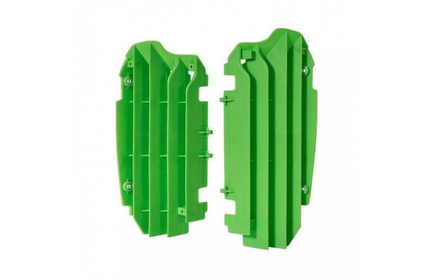 MAZZUCCHELLI GREEN O/S RAD LOUVERS/COVERS KAWASAKI KX250F 2017-2018