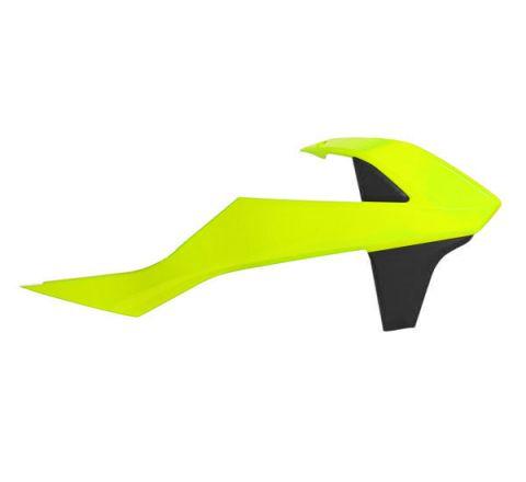 R-TECH NEON/BLACK RAD SCOOPS KTM SX85 2018-2024, GASGAS MC85 2021-2024