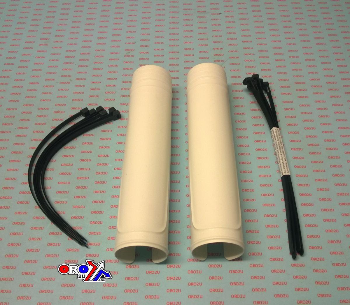POLISPORT WHITE UPPER FORK PROTECTOR