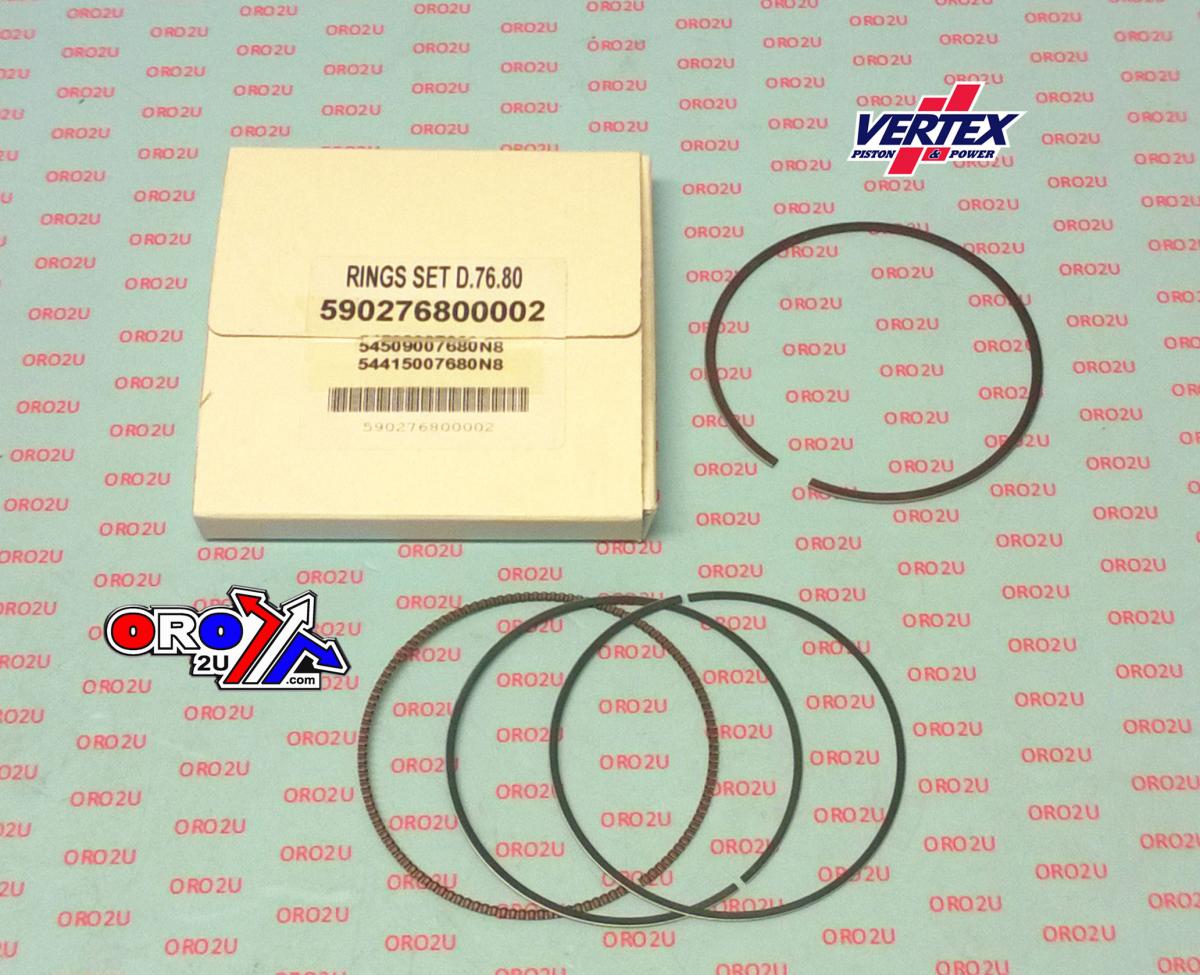 VERTEX PISTON RING 76.8mm HONDA CRF250R 2015-2017