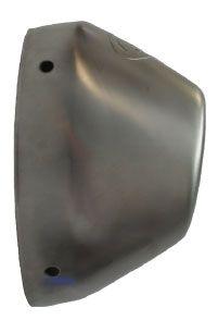 EXHAUST END CAP S/S PC4/Q4/PCT, FMF 040635 SLASH CUT STAINLESS