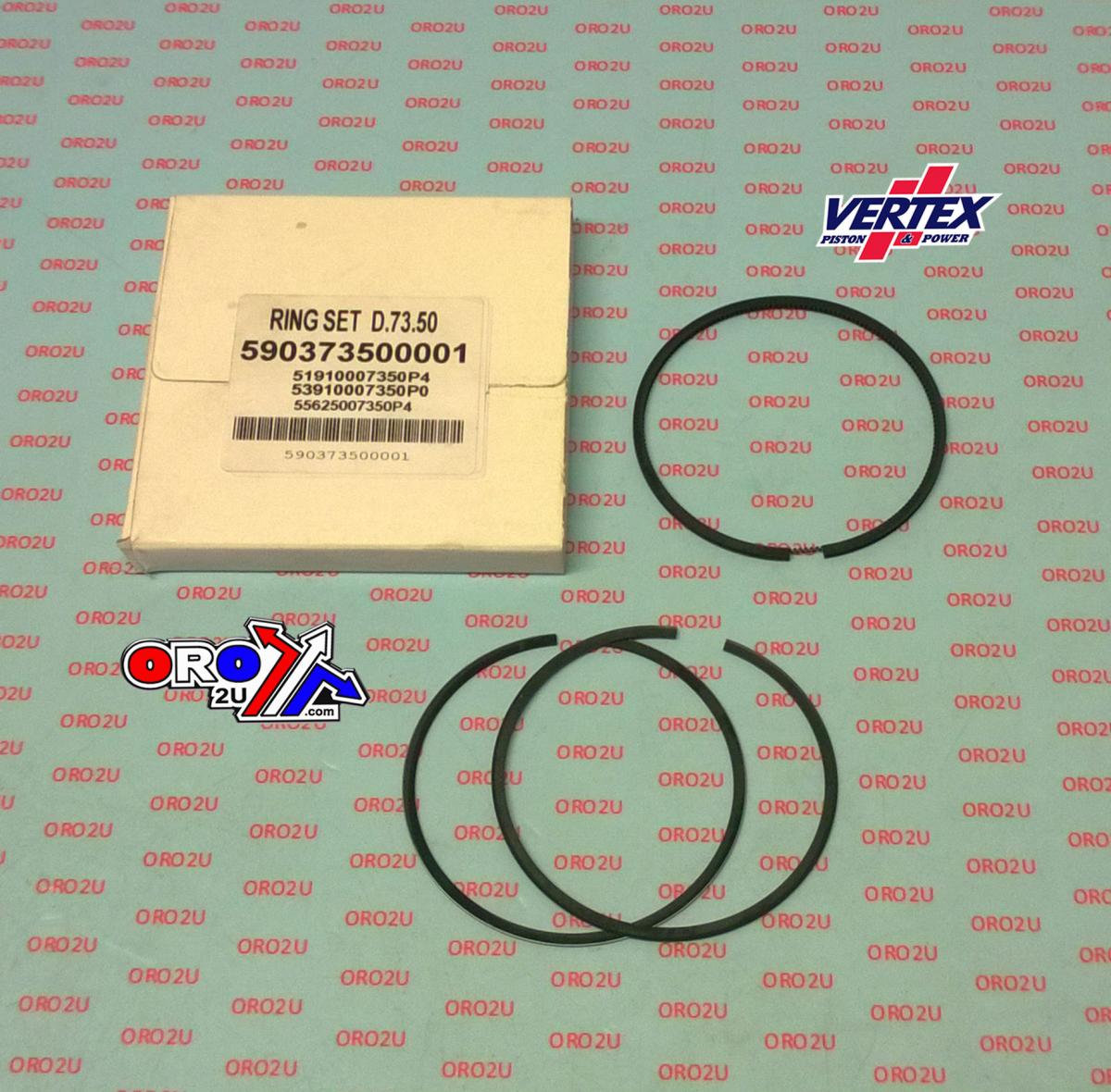 VERTEX PISTON RING 73.5mm KYMCO 250 ATV/UTV 2003-2006