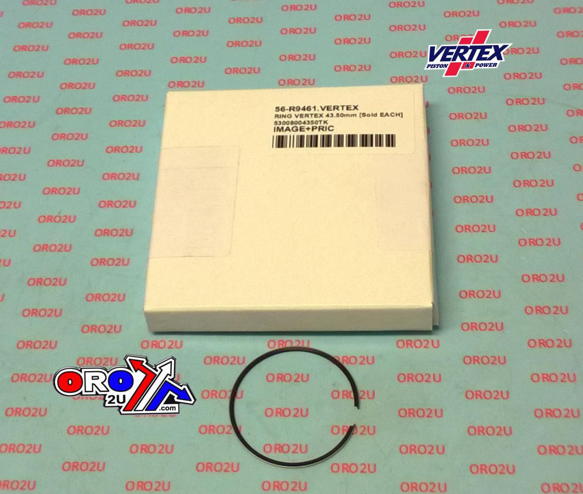 VERTEX PISTON RING 43.5mm YAMAHA YZ65 2018-2023