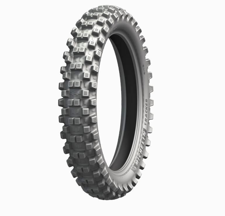 MICHELIN 120/80-19 TRACKER TYRE, ROAD LEGAL, NOT FIM