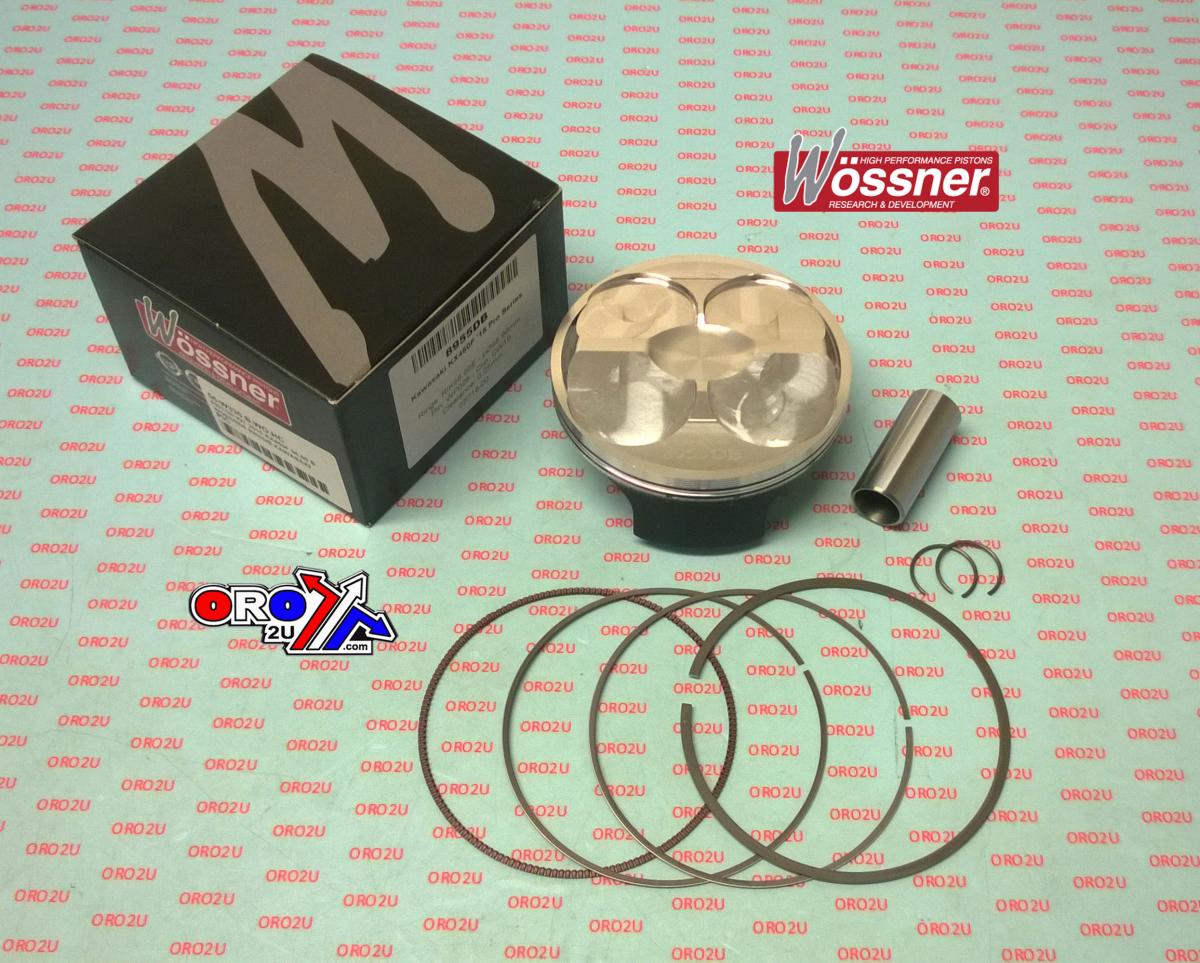 WOSSNER 96mm PISTON KIT A, KAWASAKI KX450F 2015, HIGH COMPRESSION 13.8