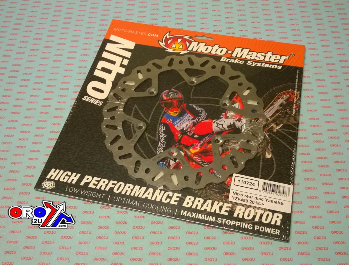 DISC BRAKE REAR YAMAHA YZ250F 19-20 YZ450F 18-19, YZ250X 19-22, YZ125 20-22