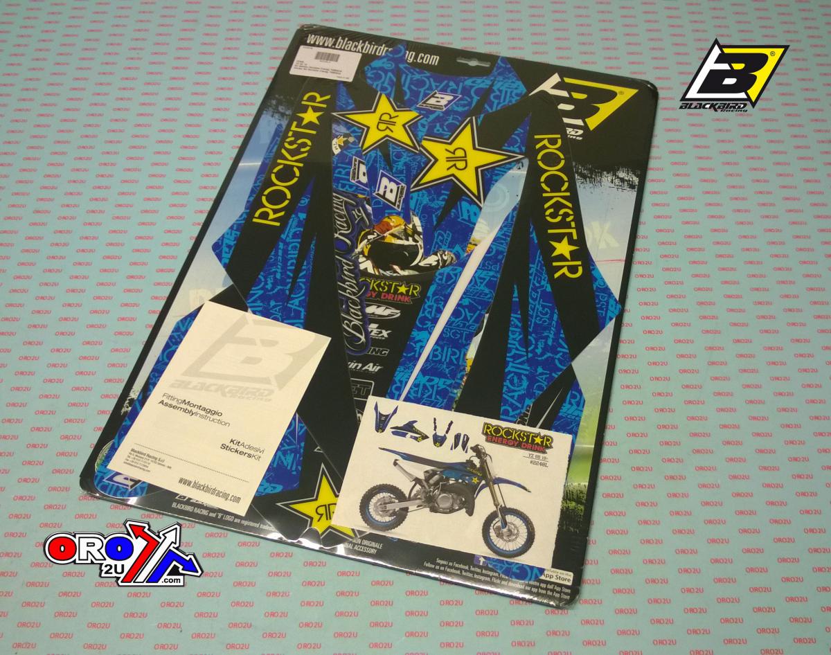 YAMAHA YZ65 2019-2024, ROCKSTAR DECAL KIT