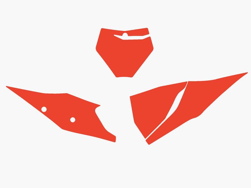 RED BACKGROUNDS KTM SX125-250 2019-2022, SX-F250-450 2019-2022