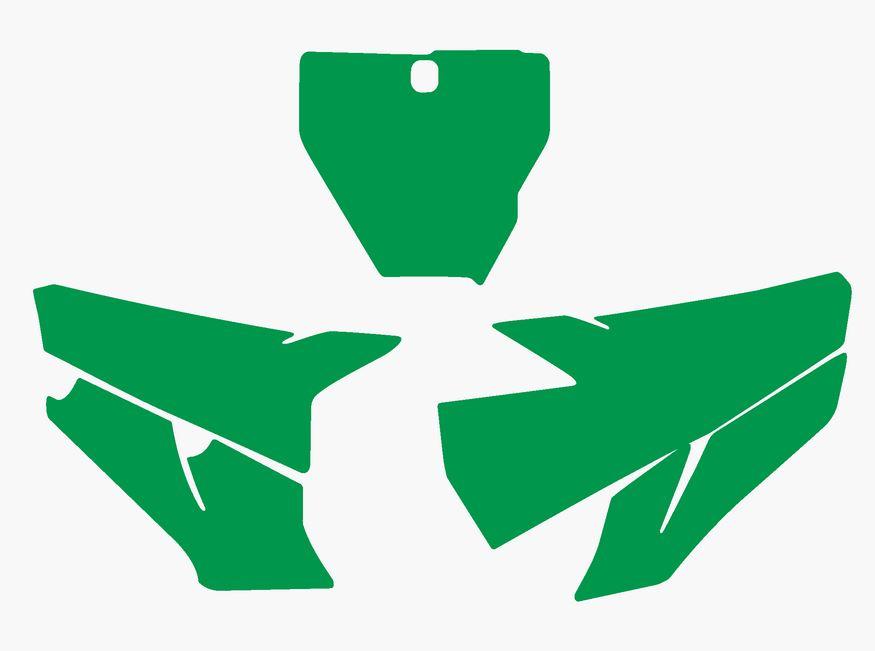 GREEN BACKGROUNDS HUSQVARNA FC250-450 2019, TC125/250 2019