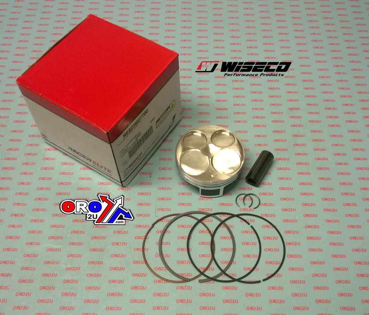 WISECO 77mm PISTON KIT YAMAHA YZ250F 19-25, FX 20-25, WR250F 20-25, RACER ELITE