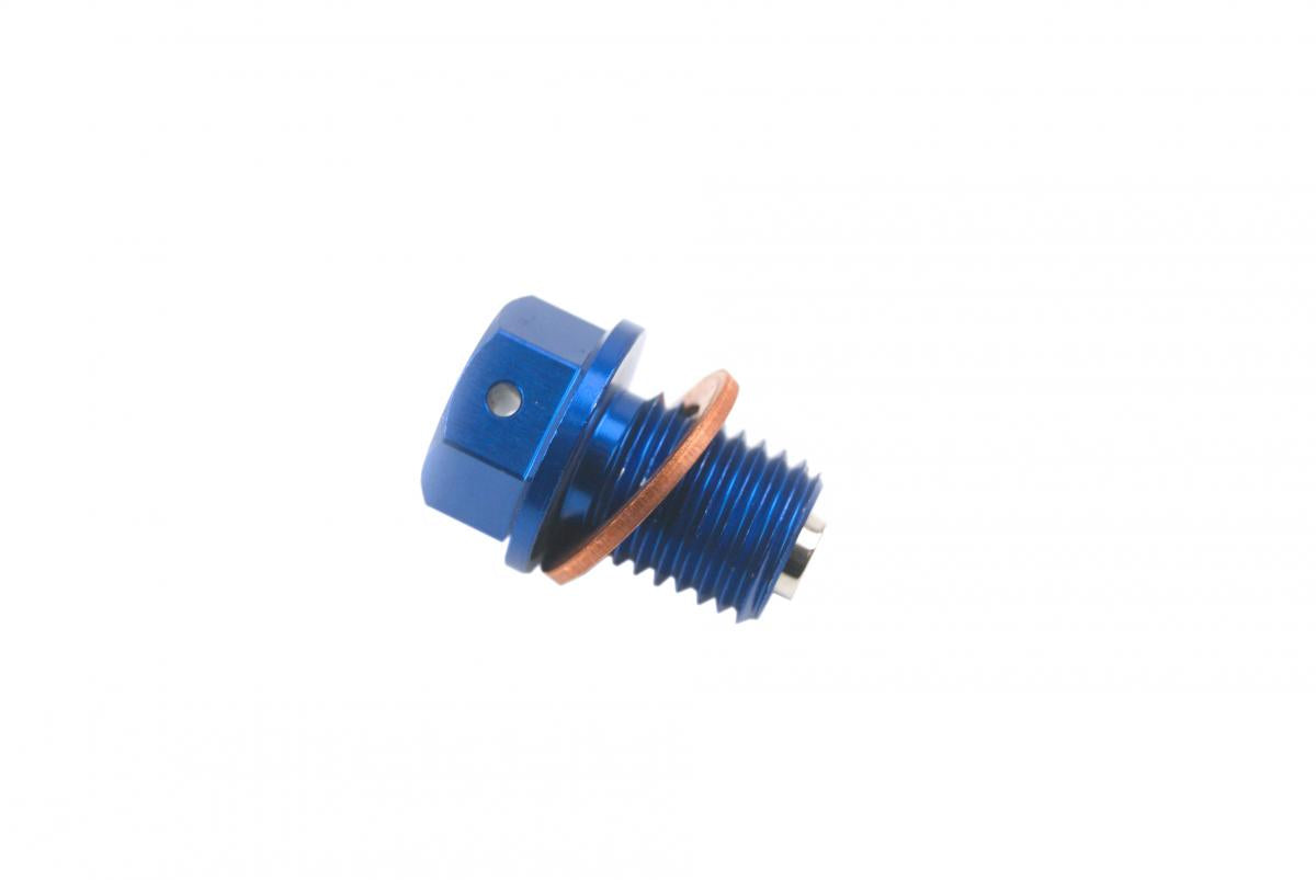MAGNETIC OIL DRAIN PLUG M12x1.50, 90015-KA3-711, 90340-12006-00, BLUE
