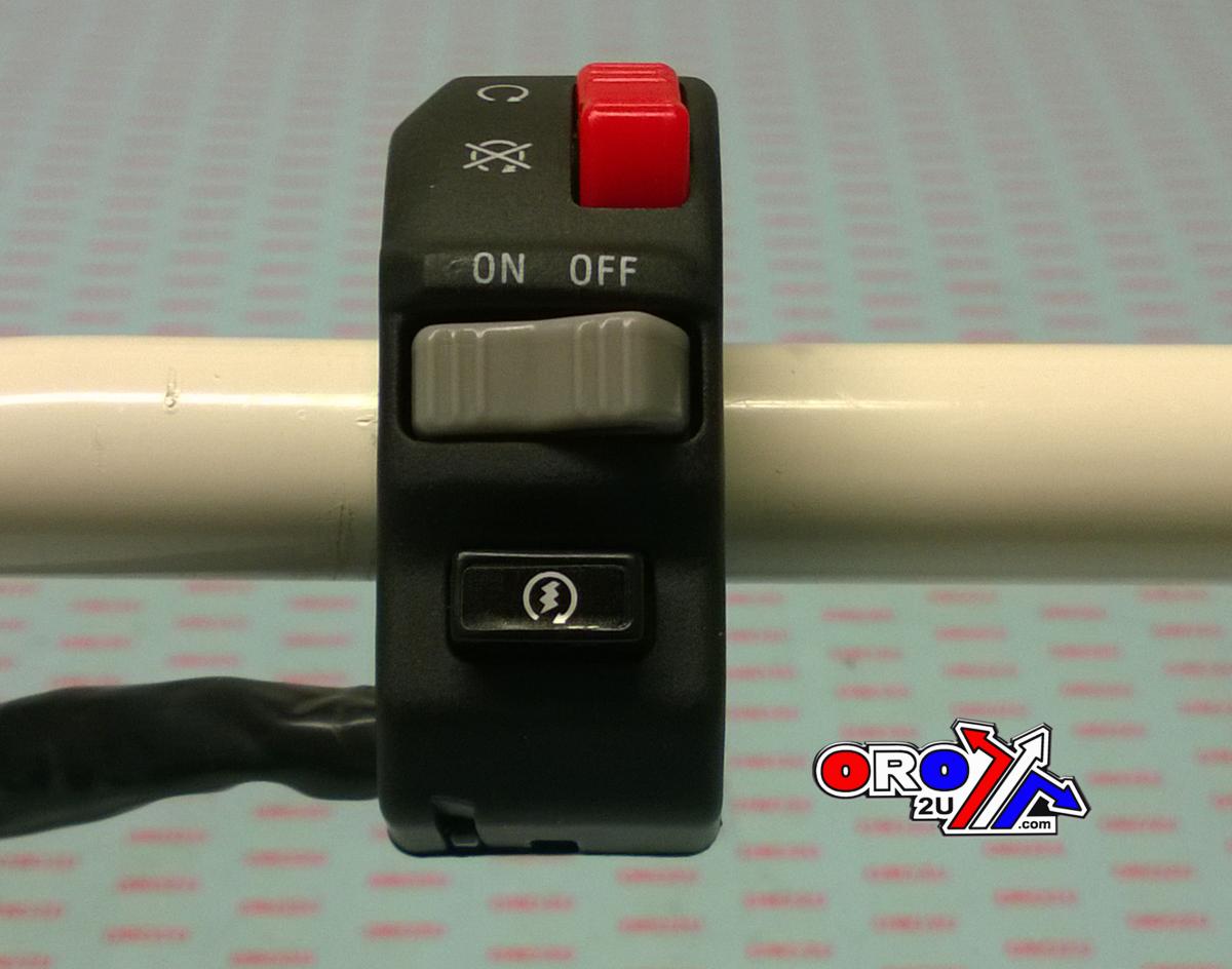 UNIVERSAL R/H HANDLEBAR SWITCH. KILL,ON-OFF HEADLIGHT, STARTER