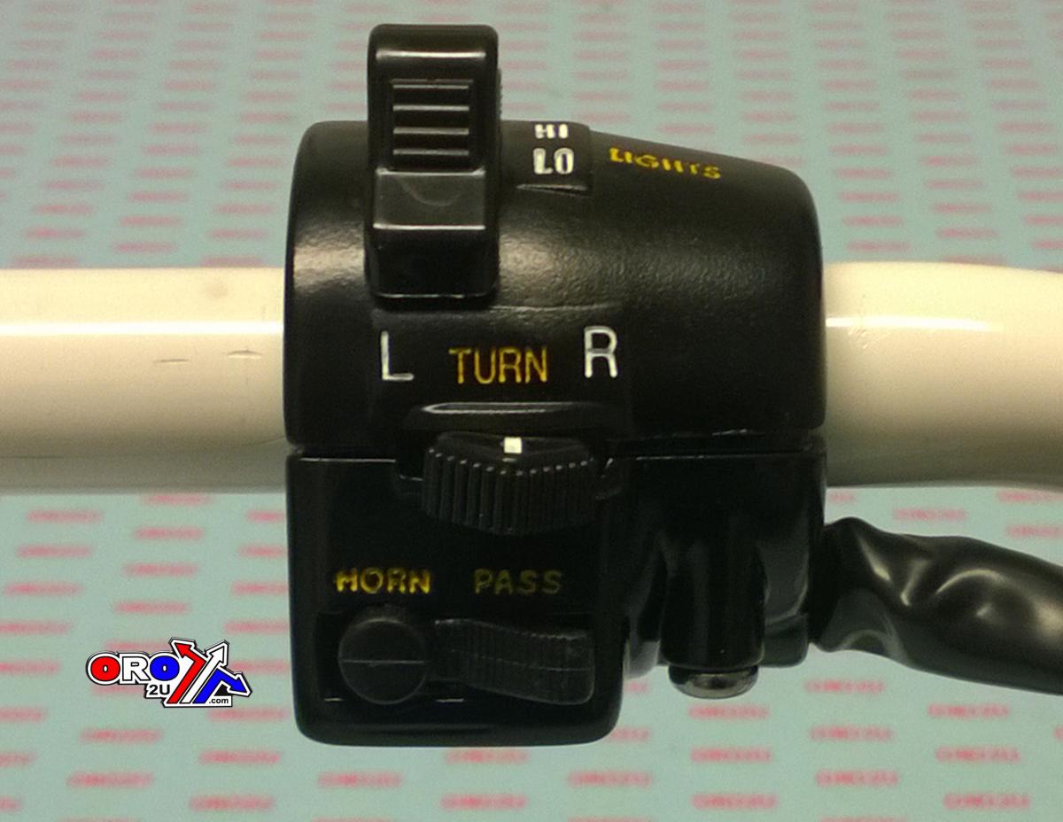 L/H HANDLEBAR SWITCH. HI-LOW BEAM,PASS, HORN, TURN, KAWASAKI Z900A4/B1, Z1B