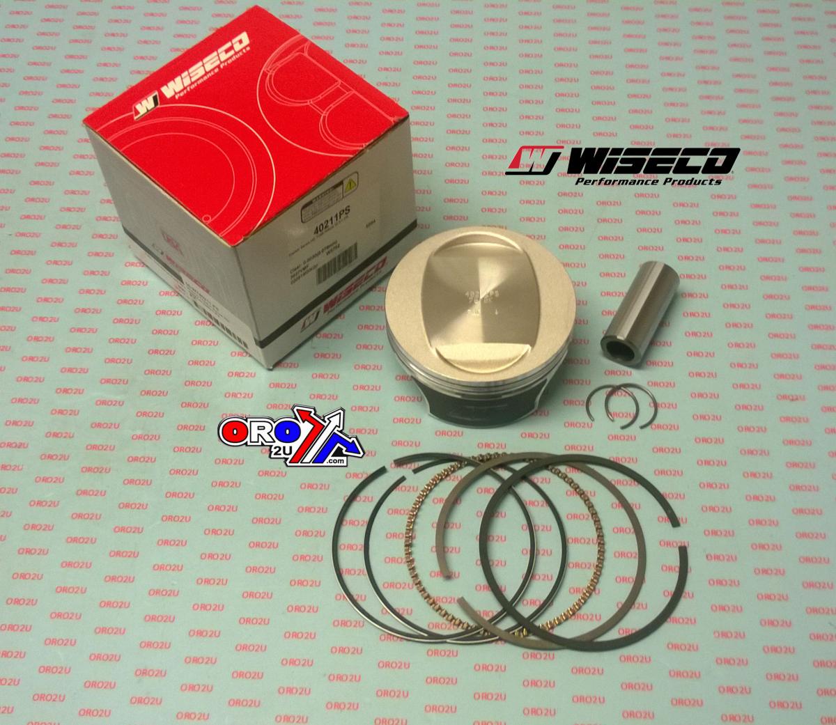 WISECO PISTON KIT HARLEY DAVIDSON TWINCAM 88 07-12, TC96 to 106cid 10.5:1 CR