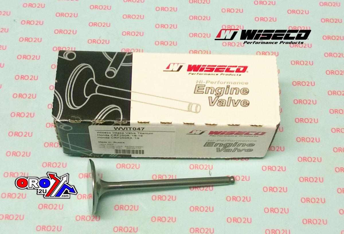 WISECO TITANIUM INLET VALVE HONDA CRF250R 18-25, CRF250RX 19-25, CRF300RX 19-22