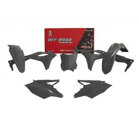 R-TECH QUANTUM GREY PLASTIC KIT/5 KAWASAKI KX250F 2017-2020