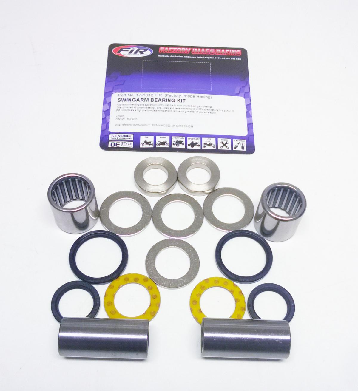 SWINGARM BEARING KIT HONDA CR250R 92-01, HONDA