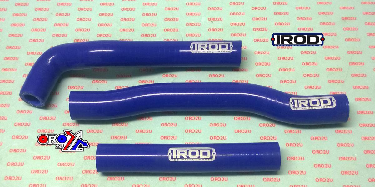 HOSE KIT HUSQ TC125/150 16-18, SILICONE RADIATOR BLUE 010089, IROD