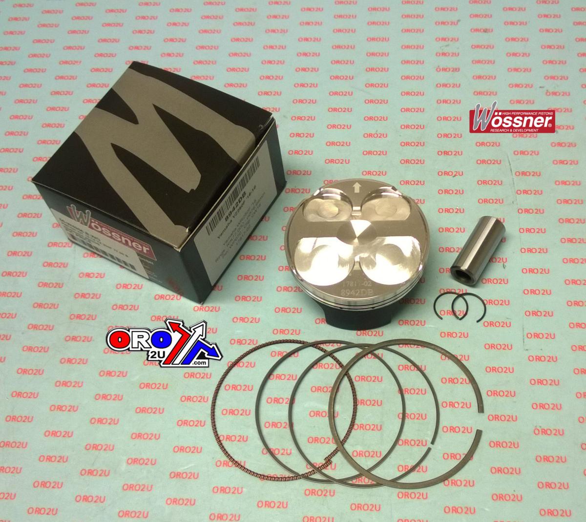 WOSSNER 77mm PISTON KIT A, YAMAHA WR250F 18-19, YZ250F 16-18, YZ250FX 17-19