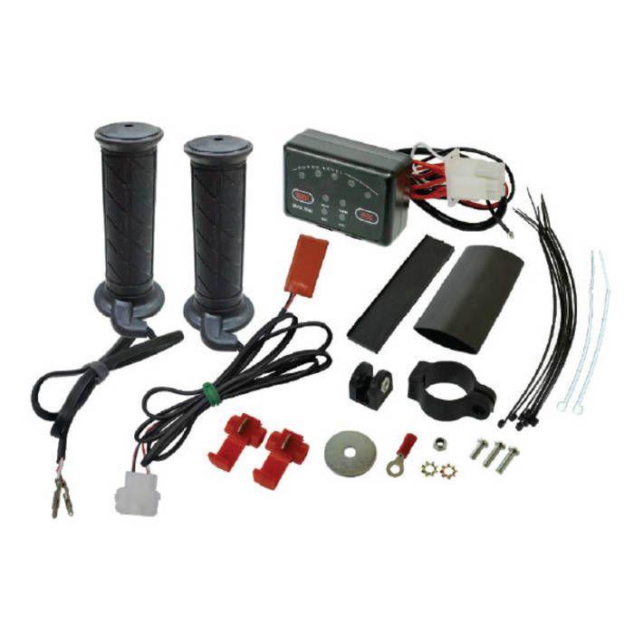ATV HEATED GRIPS WITH THUMB WARMER, FULL KIT