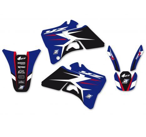 YAMAHA YZ125/250 1996-2001 DREAM 4 DECAL KIT, BLACKBIRD