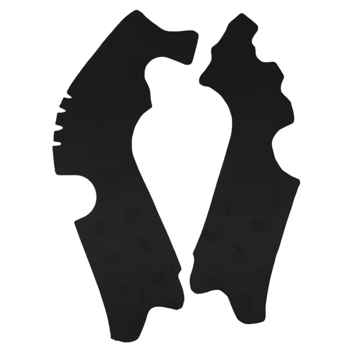 VIBRAM OFF-ROAD BLACK RUBBER FRAME PADS CRF250R 2014-2017, CRF450R 2013-2016
