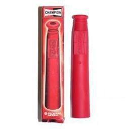 PLUG CAP CHAMPION RED SRO5U-R, SPARK PLUG RESISTOR BOOT