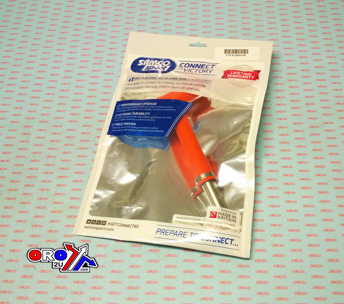 T PIECE COOLANT HOSE SAMCO, SAMCO FTP-4-OR, KTM 77235073000 77235071044