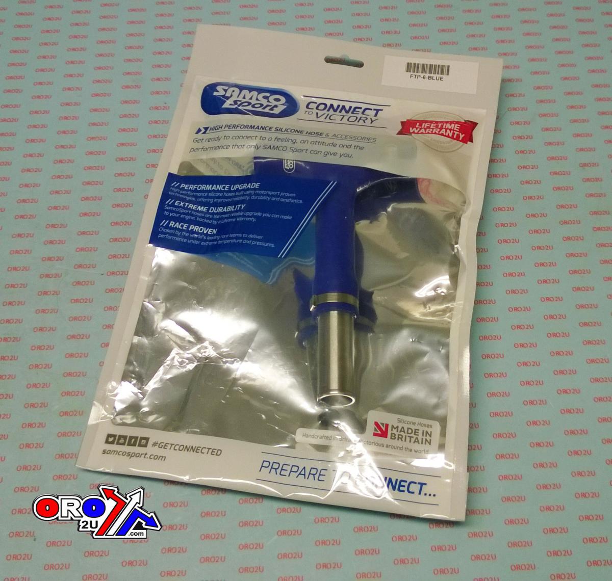 T PIECE COOLANT HOSE SAMCO, SAMCO FTP-6-BL, KTM 79135073000 79135071044