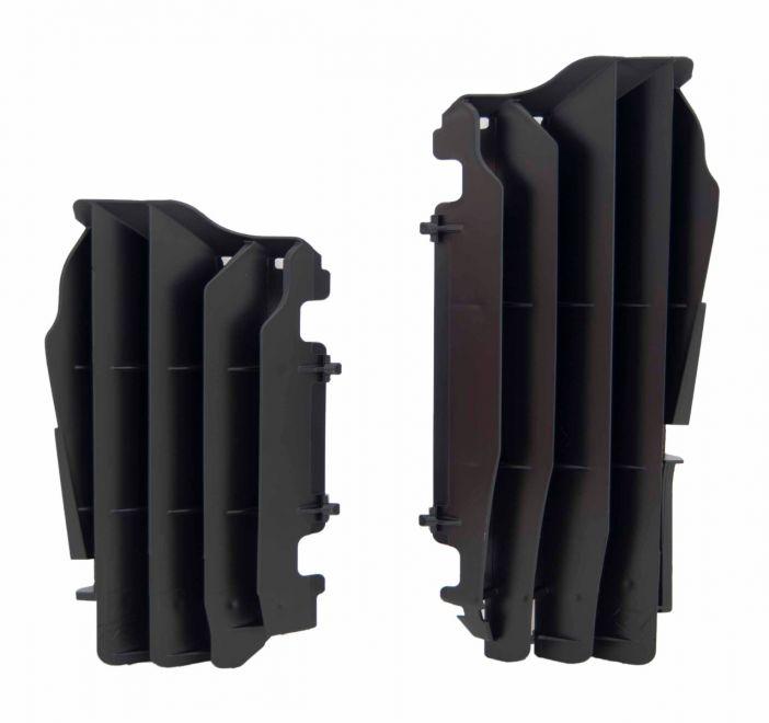 R-TECH BLACK O/S RAD LOUVERS/COVER KAWASAKI KX250F 2021-2022, KX450F 2016 - 2023