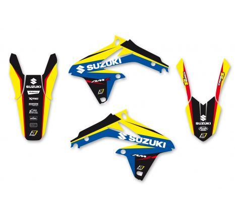 SUZUKI RM-Z450 2008-2017 DREAM 4 DECAL KIT, BLACKBIRD
