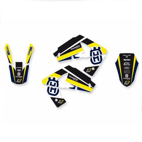 HUSQVARNA CR/WR125 00-05, TC250-510 02-04, TE250-510 02-04, DREAM 4 DECAL KIT