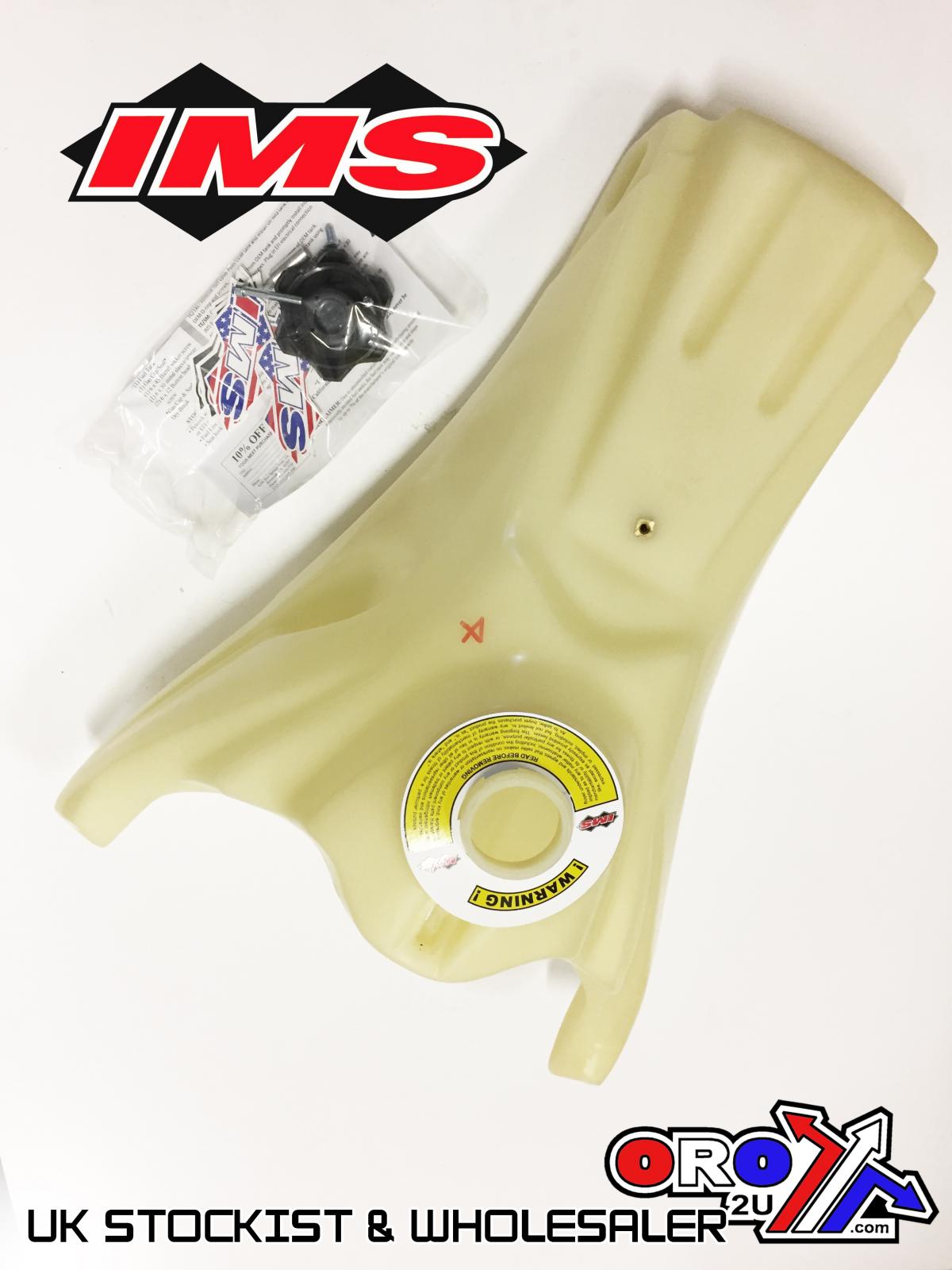 IMS Natural 3.0 gal Fuel Tank+Screw Cap Husqvarna TC/TXC 250-510 2008-2009