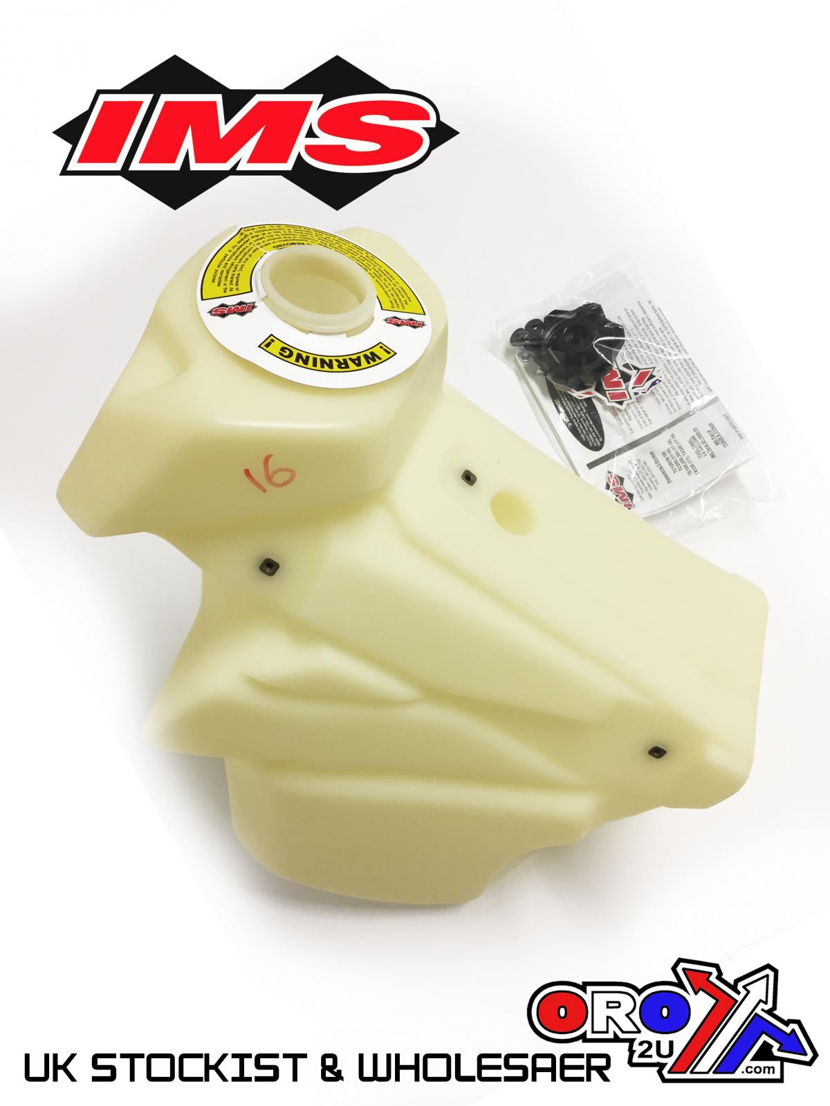IMS Natural 3.6 gal Fuel Tank+Screw Cap Husqvarna TE250, TC250 2017-2018