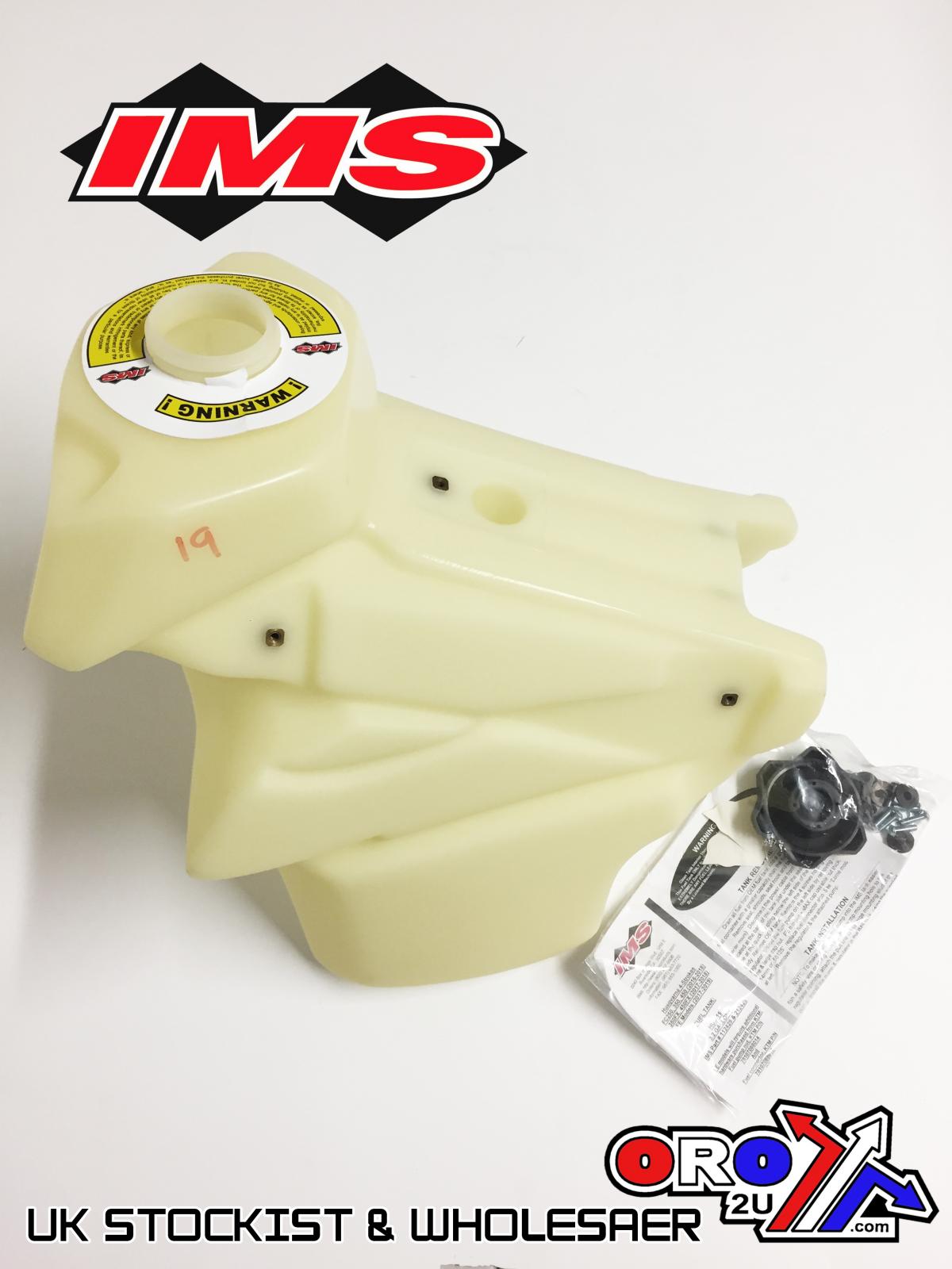 IMS Natural 3.2 gal Fuel Tank+Screw Cap Husq FC250-450 16-18, FE250-501 17-19