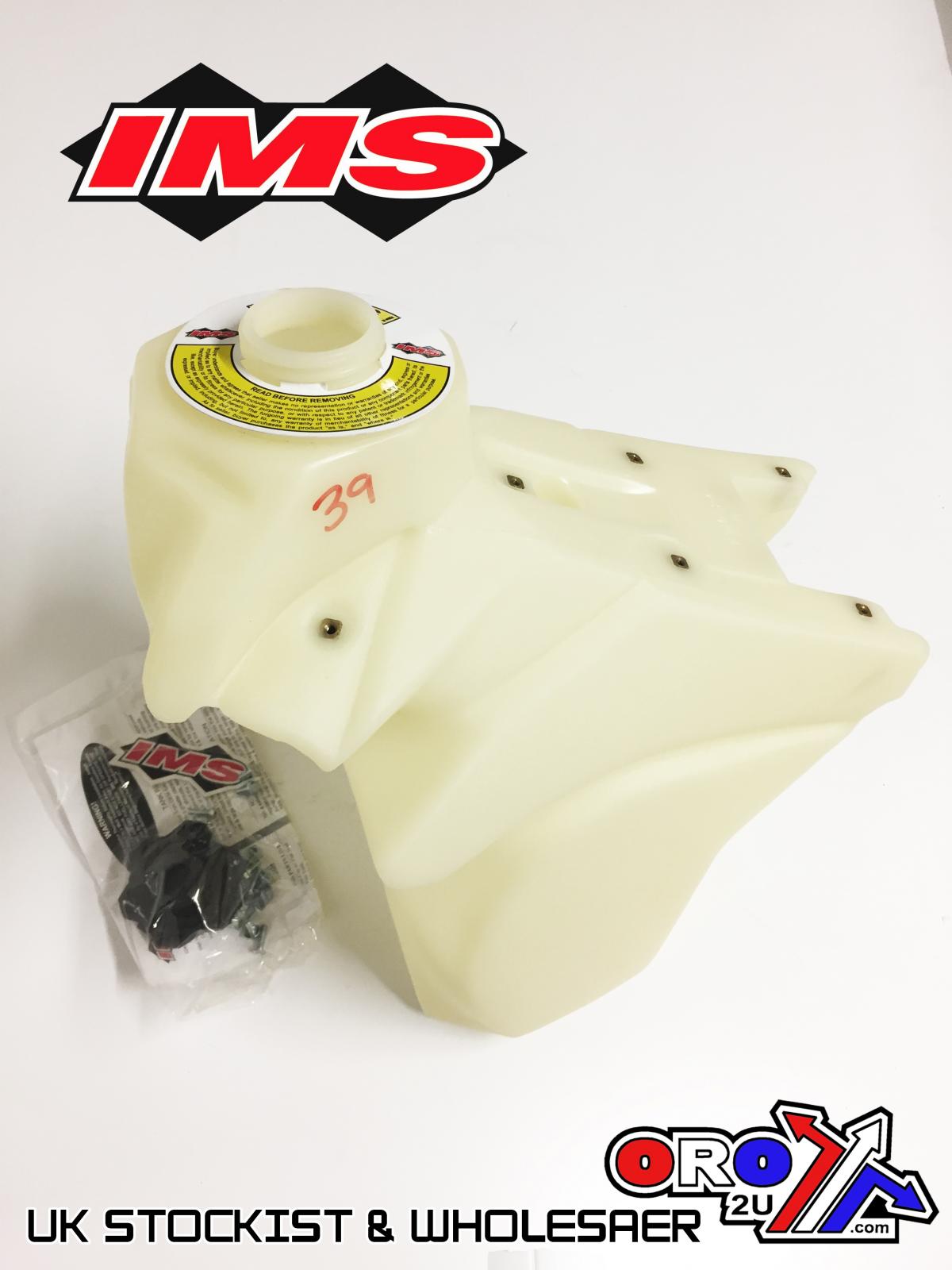 IMS Natural 2.6 gal Fuel Tank+Screw Cap KTM SX-F250, 13-15, XC-F250 11-15
