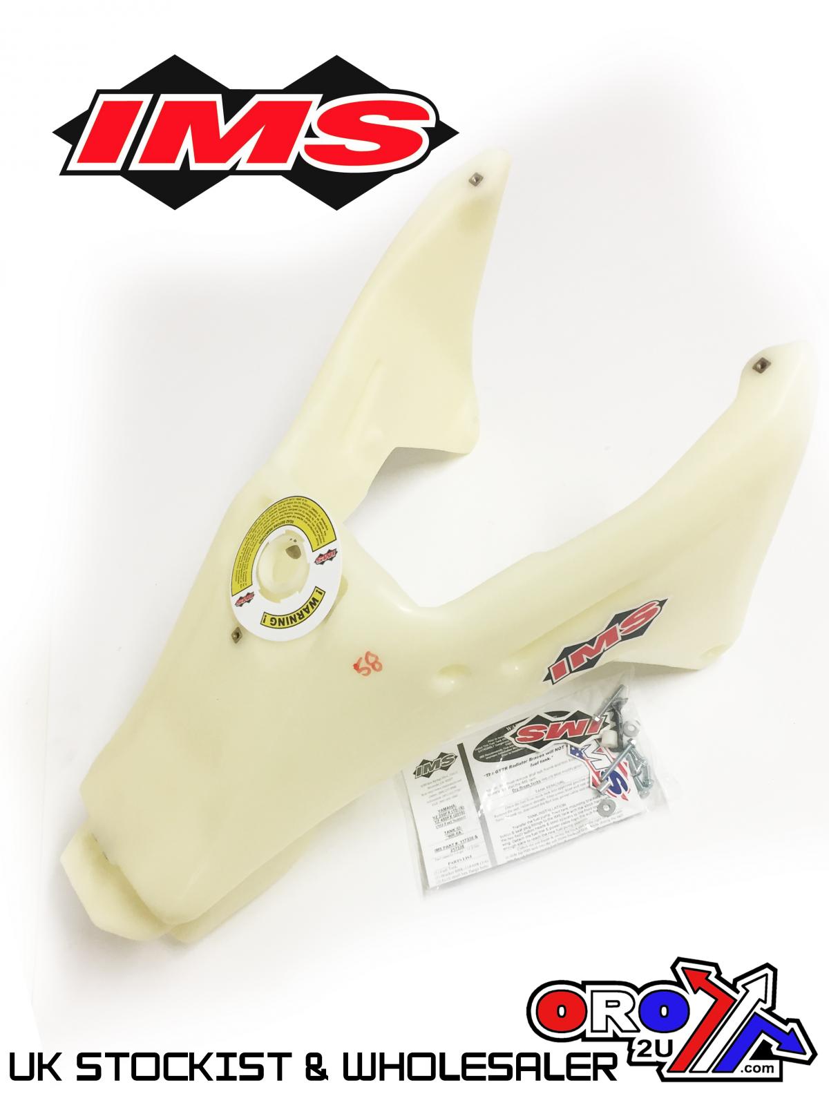 IMS Natural 3.0 gal Fuel Tank+Screw Cap Yamaha YZ250FX 2015-2016