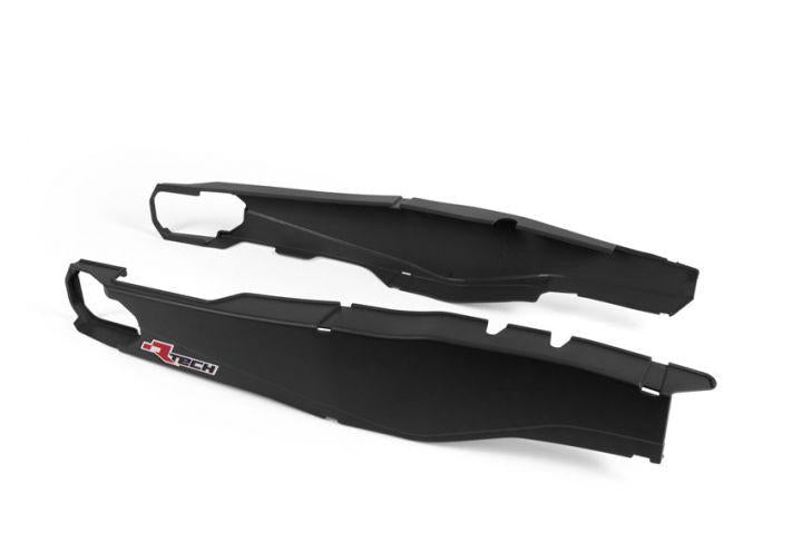 R-TECH BLACK SWING ARM PROTECTOR KTM SX/SX-F 12-20, HUSQVARNA FC/FE/TC/TE 12-20
