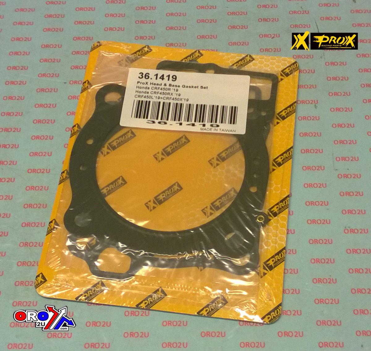 PROX HEAD & BASE GASKET SET HONDA CRF450R/RX 2019-2020