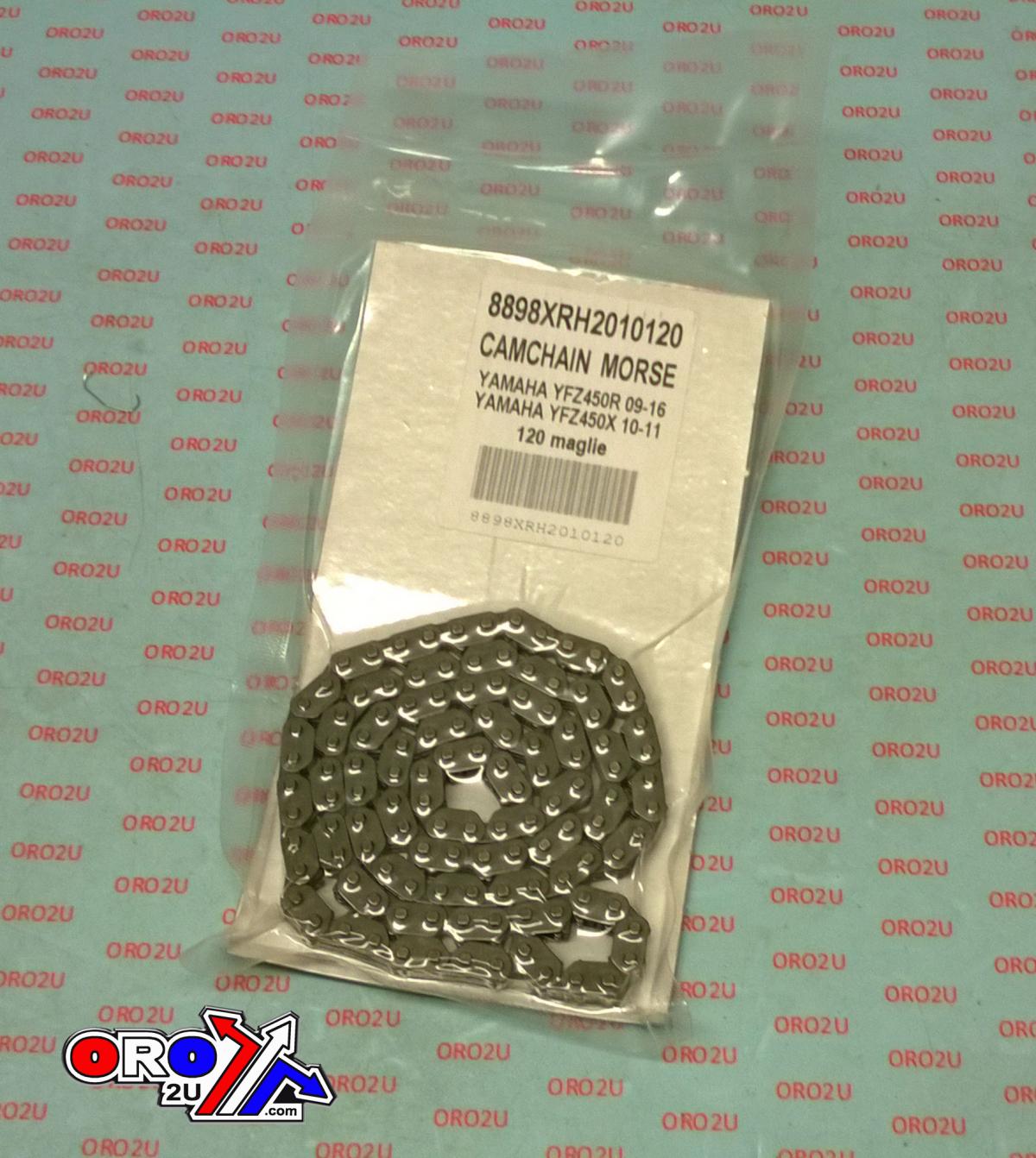CAM CHAIN 98XRH2010-120N2 VERTEX, KAWASAKI KX250F 20, YAMAHA YFZ450R 09-16