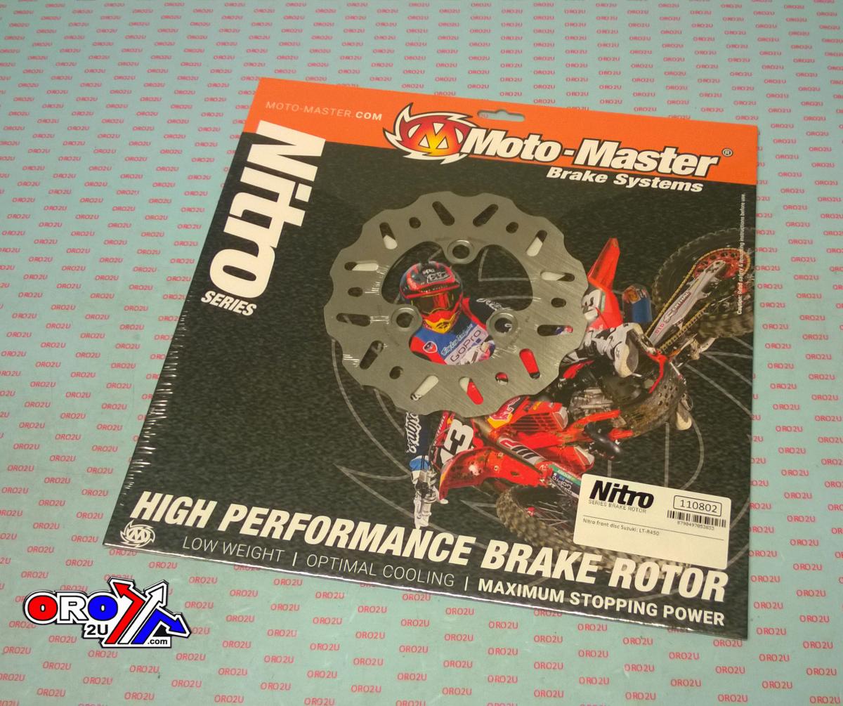 DISC BRAKE FRONT SUZUKI LTR450 06-111, MOTO-MASTER 110802 NITRO, 59211-45G00