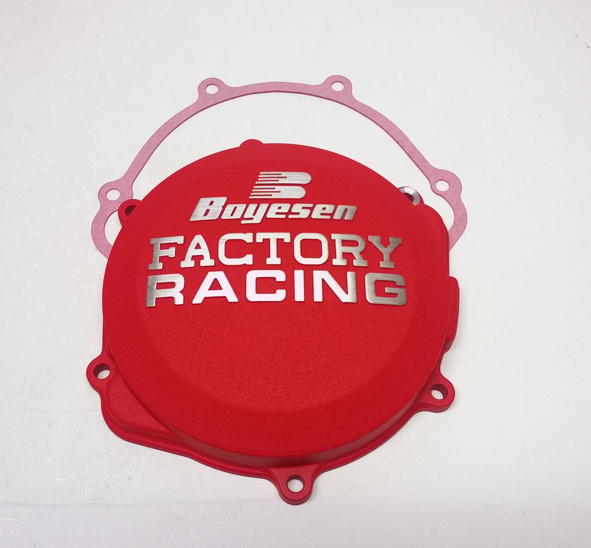 CLUTCH COVER 18-21 CRF 250 R, BOYESEN CC-07CR, RED