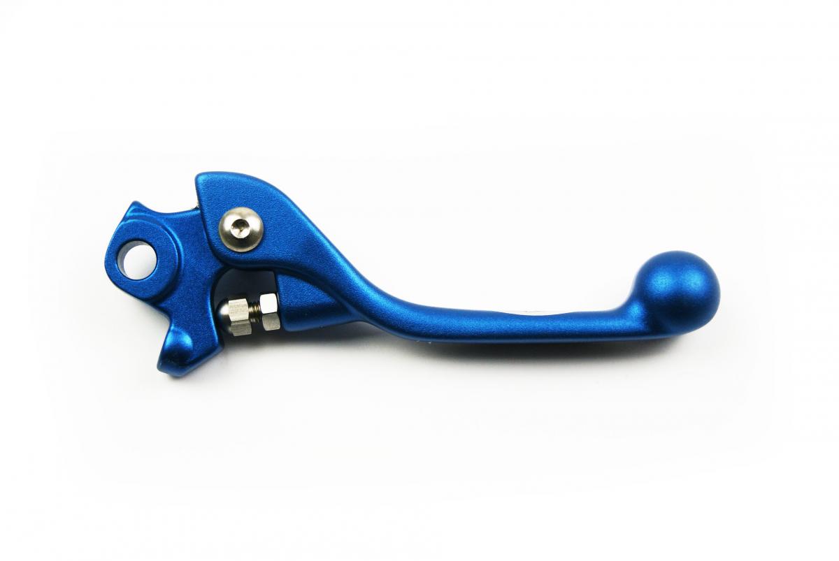 LEVER BLADE BRAKE YZ-F250 07-20, YZ125 08-21, FORGED BLUE ALUMINIUM, ACLB-612
