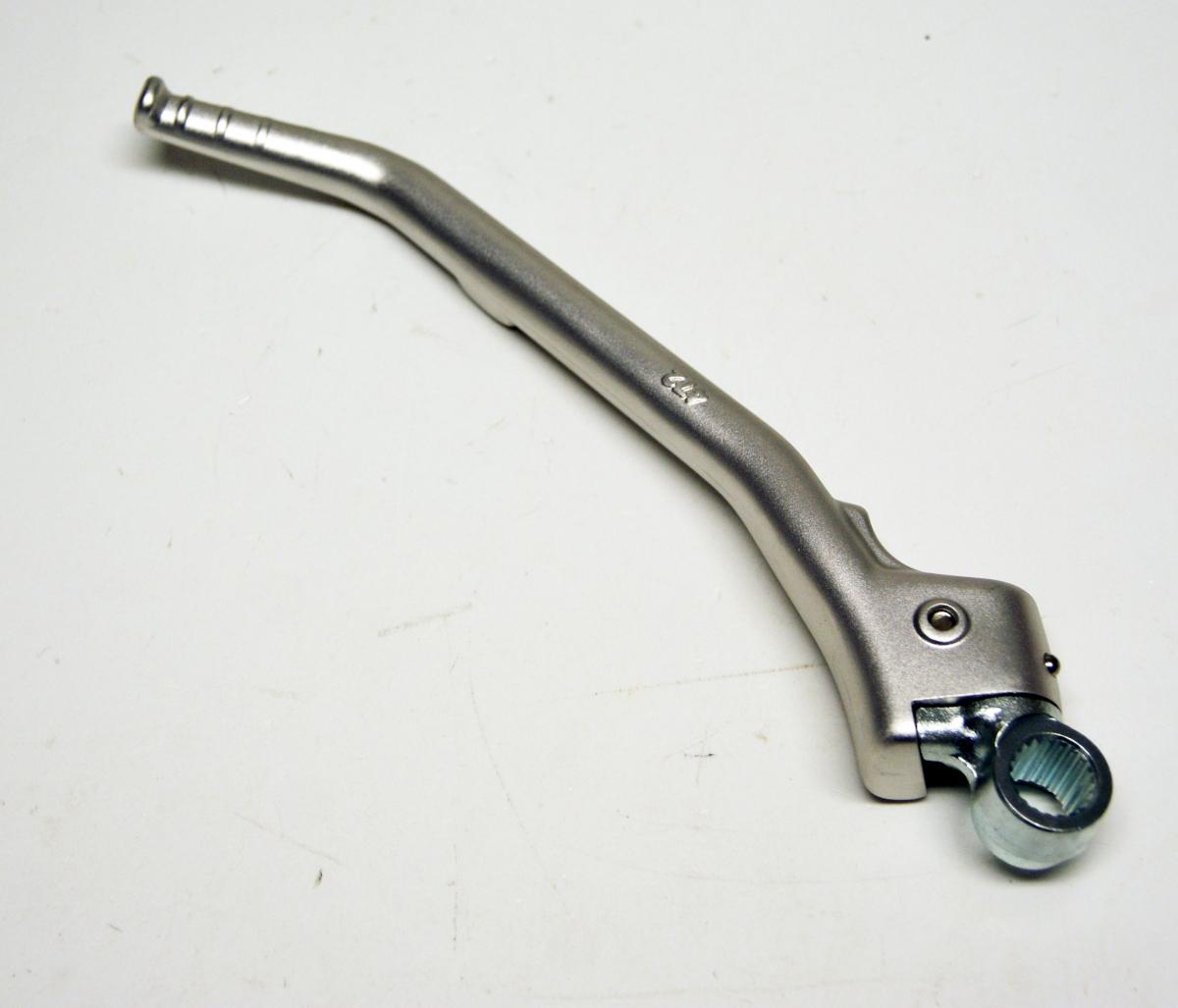 KICKSTART LEVER HONDA CR125R 98-07, FIR ASK-133, SILVER ALLOY